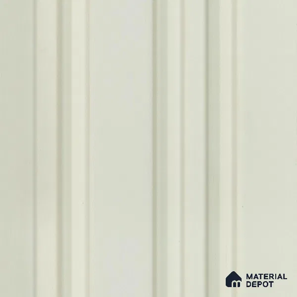 White Plain Colour Louver InfiColor 2027 An Infinite Palette of Colors 8 ft x 4.9 inch Charcoal Panel - 12 mm | Suitable for Feature Wall, TV Unit & Living Room | Width is Subjected to 5% Variation