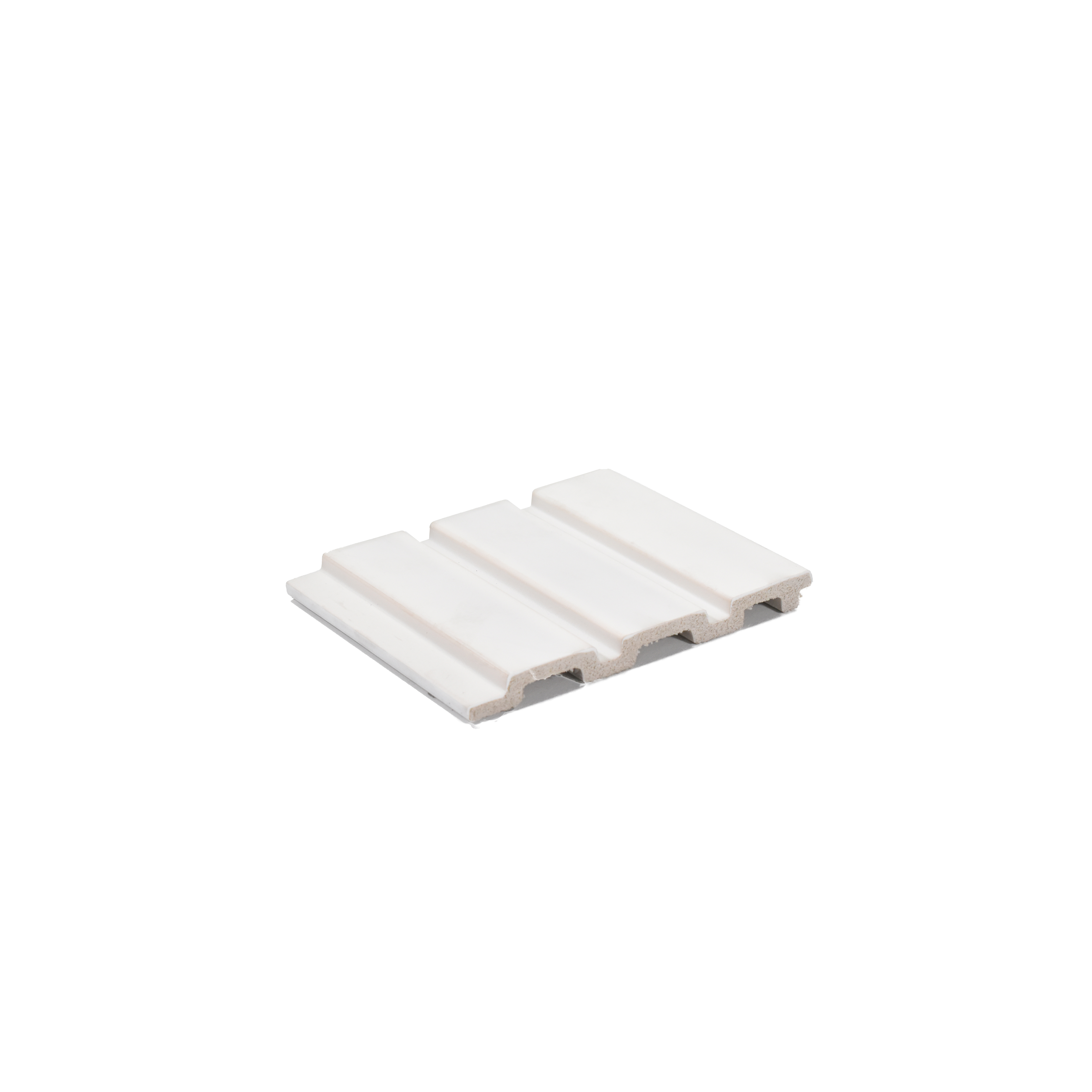 White Plain Colour Louver InfiColor 2034 An Infinite Palette of Colors 8 ft x 4.9 inch Charcoal Panel - 12 mm | Suitable for Feature Wall, TV Unit & Living Room | Width is Subjected to 5% Variation