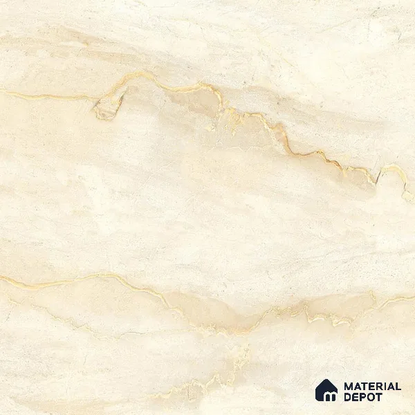 Budget Friendly Marble Floor & Wall Tile Value For Money TL 05607 Infinity Gold 4 ft x 2 ft - Vitrified Glossy Finish -9 mm | Suitable for Living Room, Bedroom & Bathroom