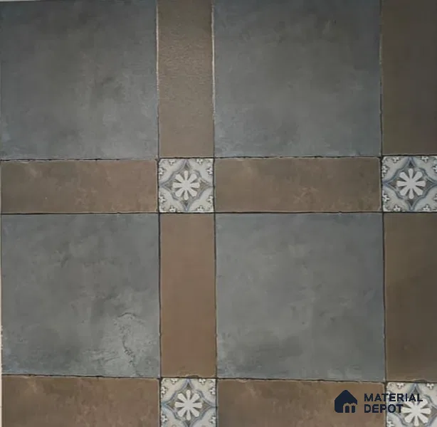 TL 05821 Inox Prime Green 600x600 mm Matte Finish Vitrified Wall & Floor Tile - 9 mm | Please Expect a Slight Variation of Pattern (Sample)