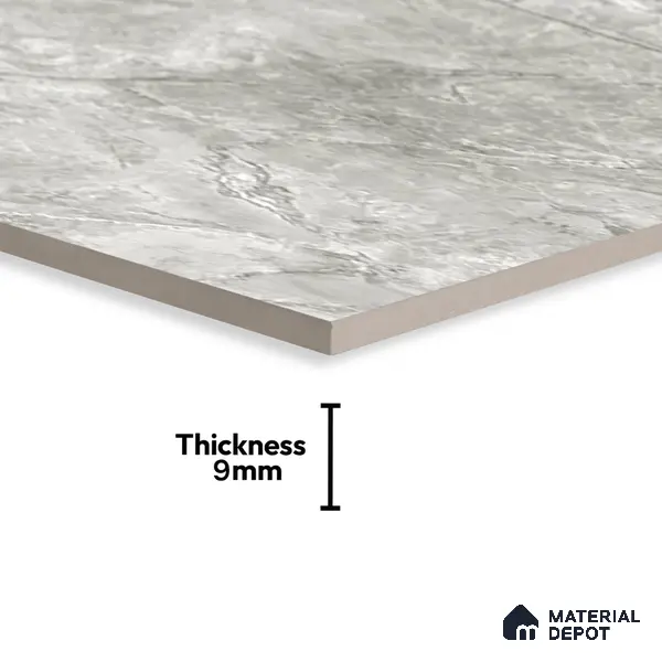 TL 02222 1 Intra Grey 4 ft x 2 ft Vitrified Tile - 9 mm