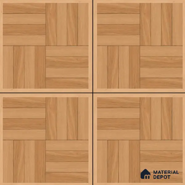 Parking Floor Tile TL 00880 Beige | 16 x 16 inch | Anti Slip Matte Finish Heavy Duty Vitrified Tile - 12 mm | Suitable For High Traffic Areas, Terrace, Balcony | Pattern Alignment May Vary | 2-3 mm Spacer is Mandatory