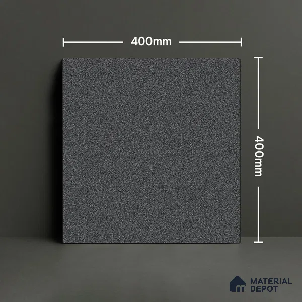 Parking Floor Tile TL 00875 B Grey 16 x 16 inch Matte Finish Heavy Duty Vitrified Tile - 12 mm | Pattern Alignment May Vary | 2-3 mm Spacer is Mandatory