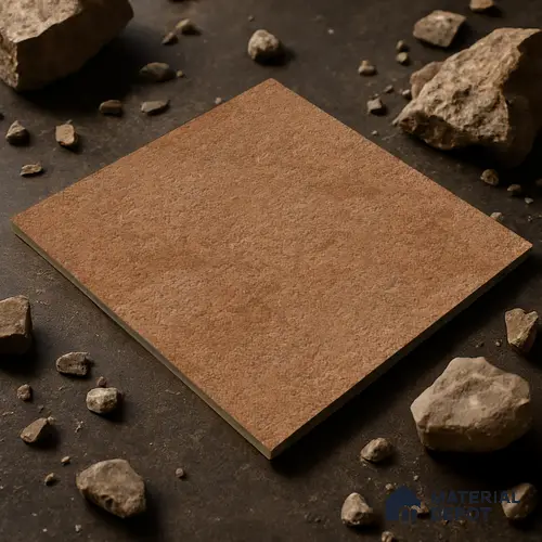 Budget Friendly Stone Look Value for Money Parking Stone Punch Floor Tile 16 x 16 inch | TL 00875 A | Vitrified Matte Finish Tile - 12 mm | Suitable For Parking, Outdoor, Balcony & Terrace | Pattern Alignment May Vary | 2-3 mm Spacer is Mandatory