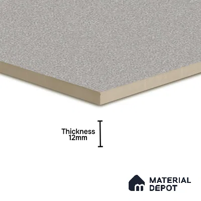 TL 00875 C Slate Grey 16 x 16 inch Matte Finish Heavy Duty Vitrified Parking Floor Tile - 12 mm | Pattern Alignment May Vary | 2-3 mm Spacer is Mandatory