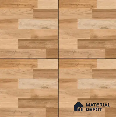 Parking Floor Tile TL 00881 Latte Beige | 16 x 16 inch | Anti Slip Matte Finish Heavy Duty Vitrified Tile - 12 mm | Suitable For High Traffic Areas, Terrace, Balcony | Pattern Alignment May Vary | 2-3 mm Spacer is Mandatory