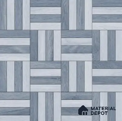 Parking Floor Tile TL 00879 B Foggy Grey | 16 x 16 inch | Anti Skid Matte Finish Heavy Duty Vitrified Tile - 12 mm | Suitable For High Traffic Areas, Terrace, Balcony | Pattern Alignment May Vary | 2-3 mm Spacer is Mandatory