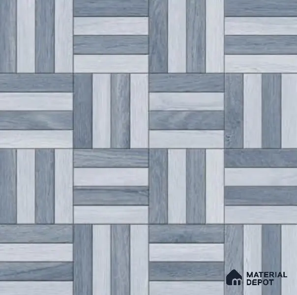 Parking Floor Tile TL 00879 B Foggy Grey | 16 x 16 inch | Anti Skid Matte Finish Heavy Duty Vitrified Tile - 12 mm | Suitable For High Traffic Areas, Terrace, Balcony | Pattern Alignment May Vary | 2-3 mm Spacer is Mandatory