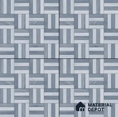 Parking Floor Tile TL 00879 B Foggy Grey | 16 x 16 inch | Anti Skid Matte Finish Heavy Duty Vitrified Tile - 12 mm | Suitable For High Traffic Areas, Terrace, Balcony | Pattern Alignment May Vary | 2-3 mm Spacer is Mandatory