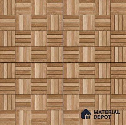 Parking Floor Tile TL 00879 A Oragnic Brown | 16 x 16 inch | Anti Skid Matte Finish Heavy Duty Vitrified Tile - 12 mm | Suitable For High Traffic Areas, Terrace, Balcony | Pattern Alignment May Vary | 2-3 mm Spacer is Mandatory