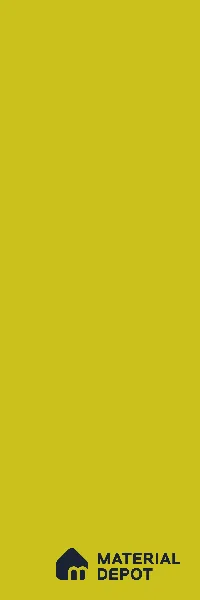Subway Wall Tile TL 04967 I El Clasico Plain Mellow Yellow 12 x 4 inch Ceramic Glossy Finish - 7.5 mm | Suitable for Highlighter Walls, Foyer, Bathroom, Kitchen Wall & Backsplashes