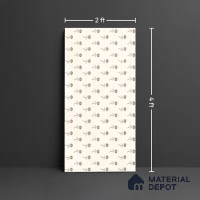 Highlighter Wall Tile TL 08543 B | 4 ft x 2 ft Full Body Dry Granula Plus Matte Finish Vitrified Tile - 10 mm | 4 Random Design | Suitable For Bathroom, Accent/Feature Wall, Dining Area