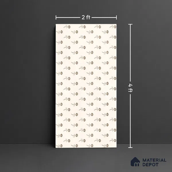 Highlighter Wall Tile TL 08543 B | 4 ft x 2 ft Full Body Dry Granula Plus Matte Finish Vitrified Tile - 10 mm | 4 Random Design | Suitable For Bathroom, Accent/Feature Wall, Dining Area