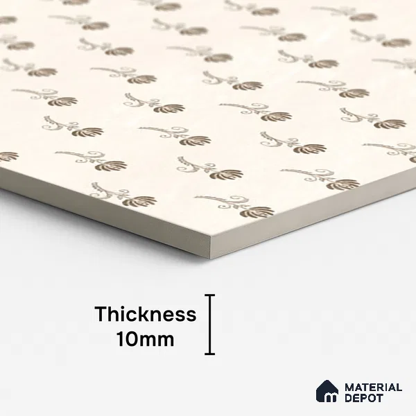 Highlighter Wall Tile TL 08543 B | 4 ft x 2 ft Full Body Dry Granula Plus Matte Finish Vitrified Tile - 10 mm | 4 Random Design | Suitable For Bathroom, Accent/Feature Wall, Dining Area