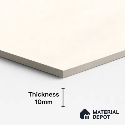 Plain Floor & Wall Tile TL 08543 | Stone Ivory 4 ft x 2 ft Full Body Dry Granula Matte Finish Vitrified Tile - 10 mm | 4 Random Design | Suitable for Living Room, Bedroom, Bathroom & Kitchen