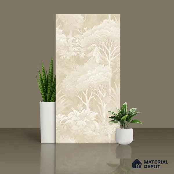 Tropical Wall Tile TL 09727 B  4 ft x 2 ft Vitrified Matte Finish - 9 mm (Sample)