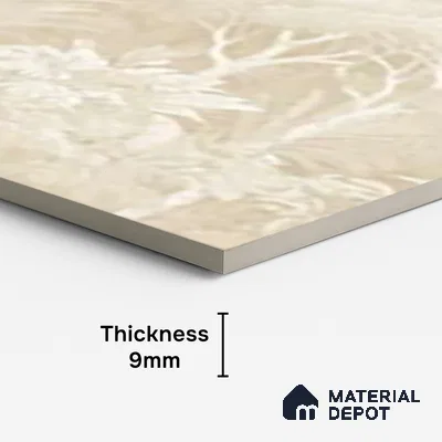Tropical Wall Tile TL 09727 B  4 ft x 2 ft Vitrified Matte Finish - 9 mm (Sample)