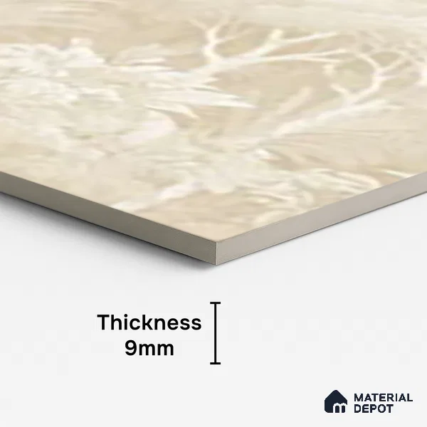 Tropical Wall Tile TL 09727 B  4 ft x 2 ft Vitrified Matte Finish - 9 mm (Sample)