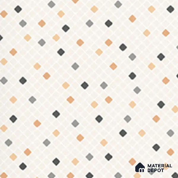 Parking Floor Tile TL 07565 Ivory Whisper | 16 x 16 inch | Anti Skid Matte Finish Heavy Duty Vitrified Tile - 12 mm | Suitable For High Traffic Areas, Terrace, Balcony | Pattern Alignment May Vary | 2-3 mm Spacer is Mandatory