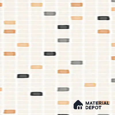Parking Floor Tile TL 07565 Ivory Whisper | 16 x 16 inch | Anti Skid Matte Finish Heavy Duty Vitrified Tile - 12 mm | Suitable For High Traffic Areas, Terrace, Balcony | Pattern Alignment May Vary | 2-3 mm Spacer is Mandatory
