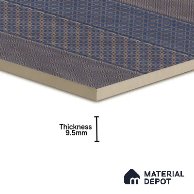 TL 00232 D Blue Mural 300 mm x 300 mm Wall Tile - 9 mm | Please Expect a Slight Variation of Pattern