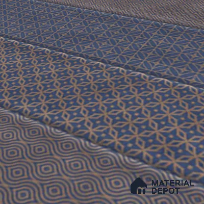 TL 00232 D Blue Mural 300 mm x 300 mm Wall Tile - 9 mm | Please Expect a Slight Variation of Pattern