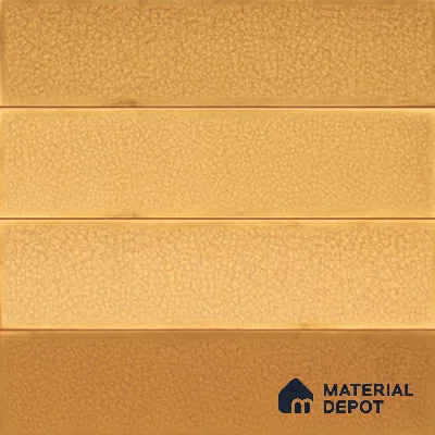 TL 00232 F Yellow Mural 300 mm x 300 mm Wall Tile - 9 mm | Please Expect a Slight Variation of Pattern