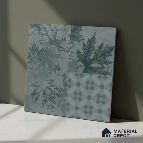 TL 00896 B Jekorb Grey Decor 600 x 600 mm Matte Finish Tile - 9 mm | Please Expect a Slight Variation of Pattern