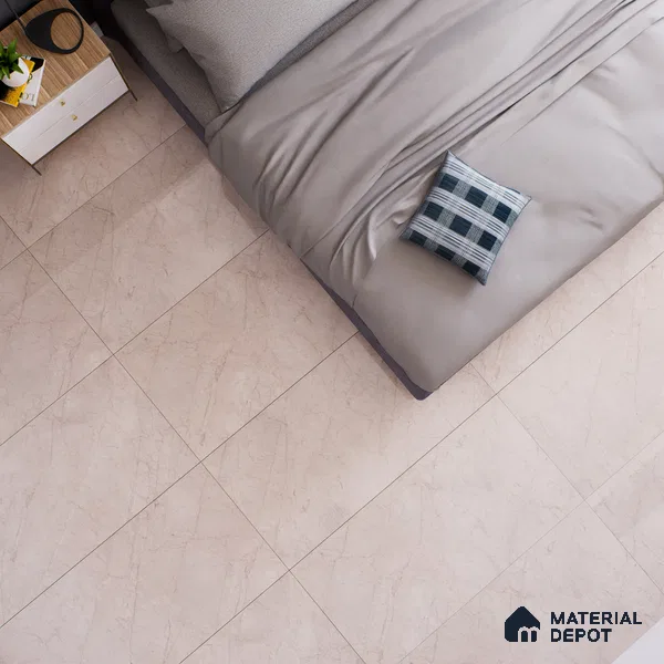 Marble Floor & Wall Tile TL 02196 B Arezzo Brown 4 ft x 2 ft Glossy Finish Vitrified Tile - 9 mm (Random 5)