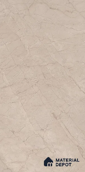 Marble Floor & Wall Tile TL 02196 B Arezzo Brown 4 ft x 2 ft Glossy Finish Vitrified Tile - 9 mm (Random 5)