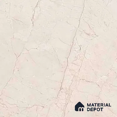 Marble Floor & Wall Tile TL 02196 A Jelly Beige 4 ft x 2 ft Glossy Finish Vitrified Tile - 9 mm (Random 5)