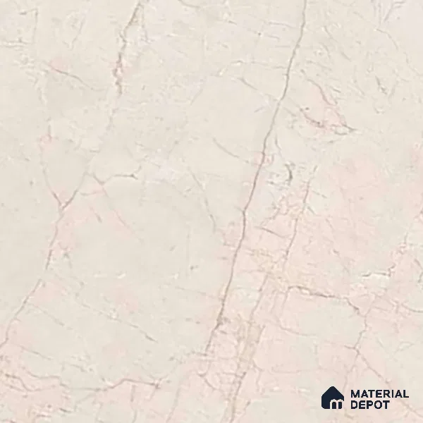 Marble Floor & Wall Tile TL 02196 A Jelly Beige 4 ft x 2 ft Glossy Finish Vitrified Tile - 9 mm (Random 5)