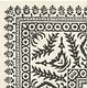 Handmade Third Fired Moroccan Wall Tile TL 13004 C Jaali Corner 147x147 mm Embossed Glue Matte Finish Ceramic Rajasthani Series Tile - 9 mm Image 01