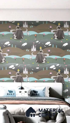 KD4040-1 | 10 Meter x 21 Inches Abstract Look Wallpaper - 57.41 Sq. Ft. | Minimum 15% wastage during installation