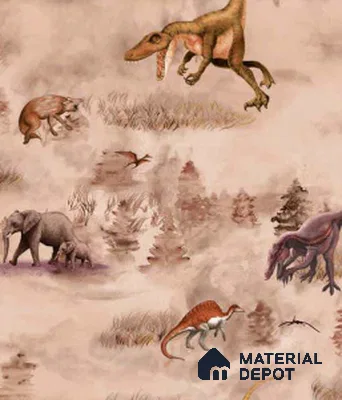 KD4080-5 | 10 Meter x 21 Inches Animal Print Look Wallpaper - 57.41 Sq. Ft. | Minimum 15% wastage during installation