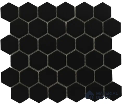 Subway Mosaic Wall & Floor Tile TL 05284 G Hexa Mosaico Marmo Oxido 325.2 x 325.2 mm (Chip Size - 51.2x59.12 mm) Ceramic Matte Finish - 8 mm | Suitable for Bathroom,Kitchen,Swimming Pool,Accent / Feature Walls (Sample)