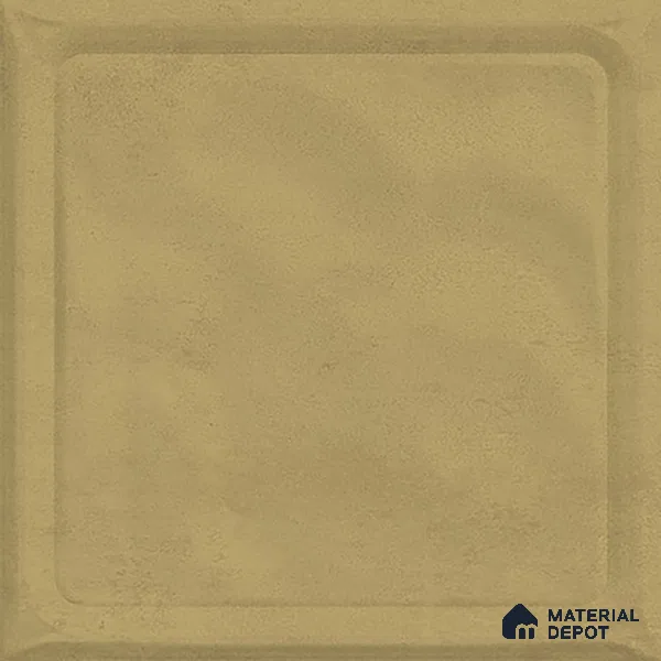 TL 03723 B Khakhi 02 | 200x200 mm Glossy Finish Ceramic Wall Pattern 2 Subway Tile - 10 mm (Sample)