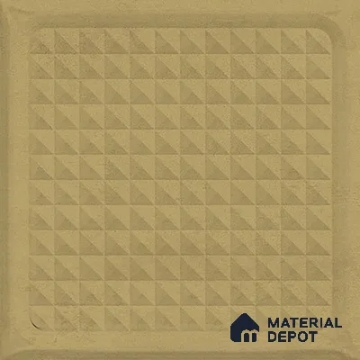 TL 03723 D Khakhi 04 | 200x200 mm Glossy Finish Ceramic Wall Pattern 4 Subway Tile - 10 mm (Sample)