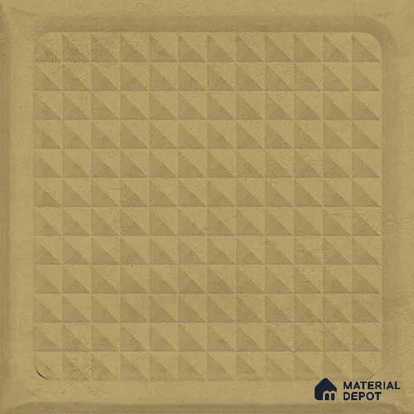 TL 03723 D Khakhi 04 | 200x200 mm Glossy Finish Ceramic Wall Pattern 4 Subway Tile - 10 mm (Sample)
