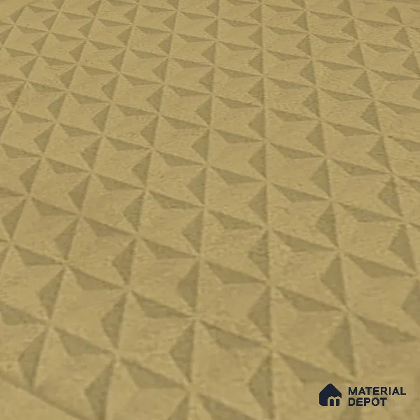 TL 03723 E Khakhi 05 | 200x200 mm Glossy Finish Ceramic Wall Pattern 5 Subway Tile - 10 mm (Sample)