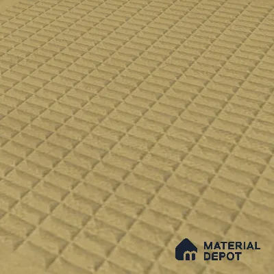 TL 03723 Khakhi 01 | 200x200 mm Glossy Finish Ceramic Wall Pattern 1 Subway Tile - 10 mm (Sample)