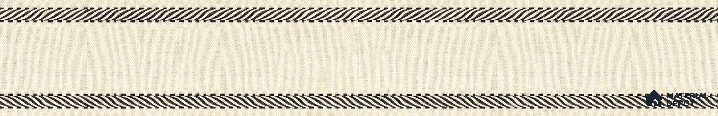 Handmade Third Fired Moroccan Wall Tile TL 13004 Braid Border 600x97mm Embossed Glue Matte Finish Ceramic Rajasthani Series Tile - 9 mm