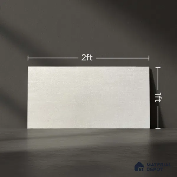Kitchen Wall Tile TL 05393 C Bistro Altai Silver Light 2 ft x 1 ft Ceramic Matte Finish - 9 mm | Suitable For Kitchen, Bathroom Walls and Backsplashes (Sample)