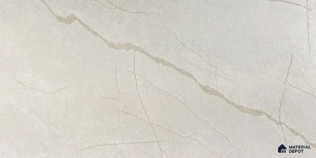 Kitchen Wall Tile TL 05394 C Bistro Aura Grey Light 2 ft x 1 ft Ceramic Matte Finish - 9 mm | Suitable For Kitchen, Bathroom Walls and Backsplashes (Sample)