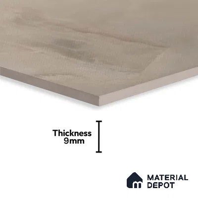 Marble Floor Tile TL 05407 C Bistro Beige Onyx Matching Floor 1 ft x 1 ft Ceramic Anti Skid Matte Finish - 9 mm | Suitable For Bathroom, Kitchen (Sample)