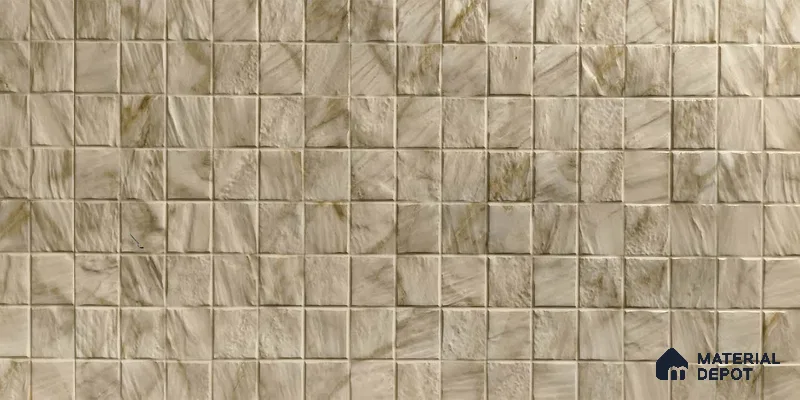 Kitchen Wall Tile TL 05410 B Bistro Bianco White Highlighter 2 ft x 1 ft Ceramic Matte Finish - 9 mm | Suitable For Kitchen, Bathroom Walls and Backsplashes (Sample)