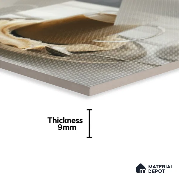 Kitchen Wall Tile TL 05411 C Bistro Irish Grey Highlighter 2 ft x 1 ft Ceramic Glossy Finish - 9 mm | Suitable For Kitchen, Bathroom Walls and Backsplashes (Sample)