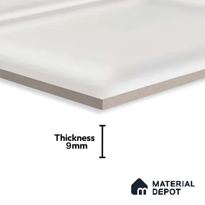 Kitchen Wall Tile TL 05411 Bistro Irish Silver Light 2 ft x 1 ft Ceramic Glossy Finish - 9 mm | Suitable For Kitchen, Bathroom Walls and Backsplashes (Sample)