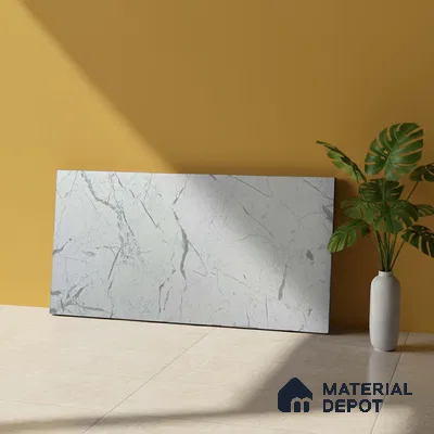 Kitchen Wall Tile TL 05395 B Bistro Marbello White Light 2 ft x 1 ft Ceramic Matte Finish - 9 mm | Suitable For Kitchen, Bathroom Walls and Backsplashes (Sample)