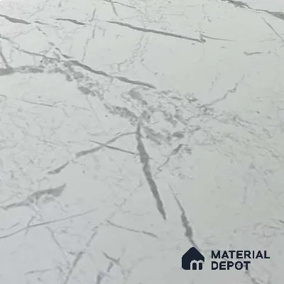 Kitchen Wall Tile TL 05395 B Bistro Marbello White Light 2 ft x 1 ft Ceramic Matte Finish - 9 mm | Suitable For Kitchen, Bathroom Walls and Backsplashes (Sample)
